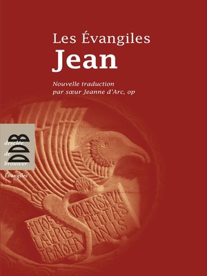 cover image of Evangile selon Jean